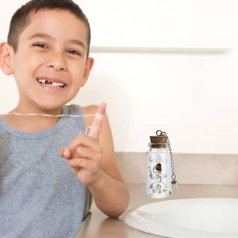 Malihome Beautiful Tooth Box, Glass Tooth Holders for Lost Teeth, Keepsake for Kids - Image 5